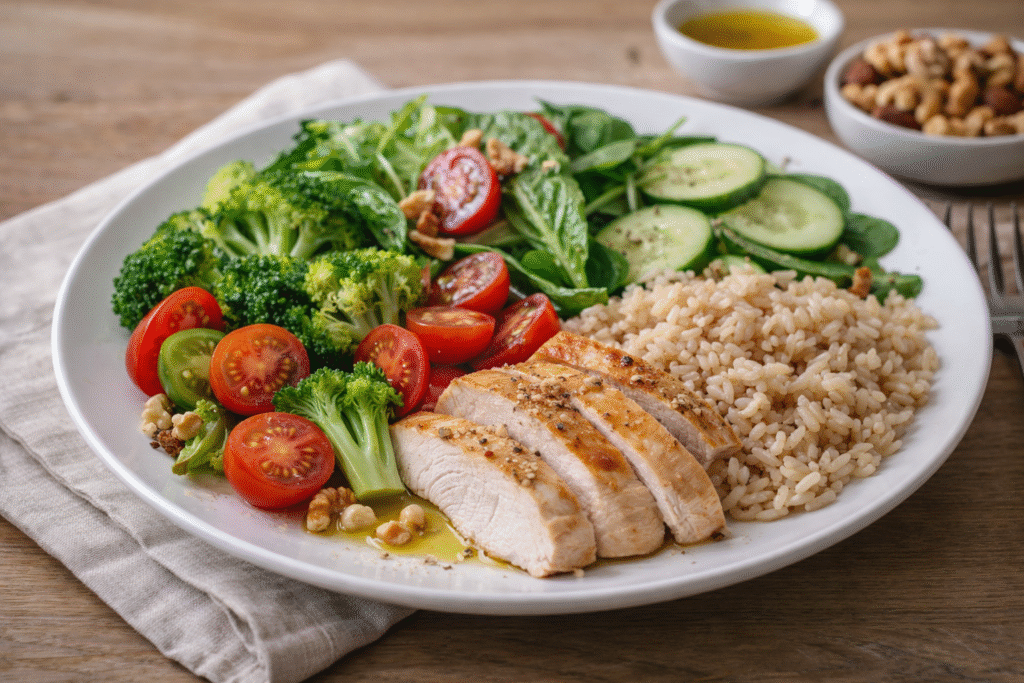 Jednostavan model tanjira (50/25/25)